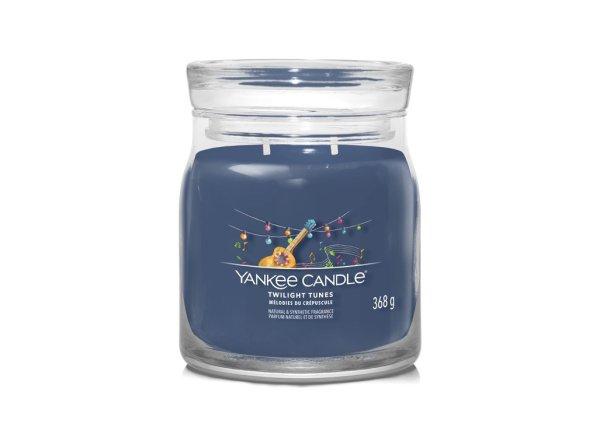 Yankee Candle Illatgyertya Signature tumbler Twilight Tunes 368 g - közepes