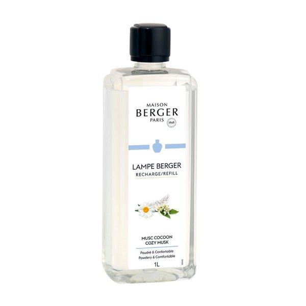 Maison Berger Paris Utántöltő katalitikus lámpába Cozy Musk (Lampe
Recharge/Refill) 1000 ml