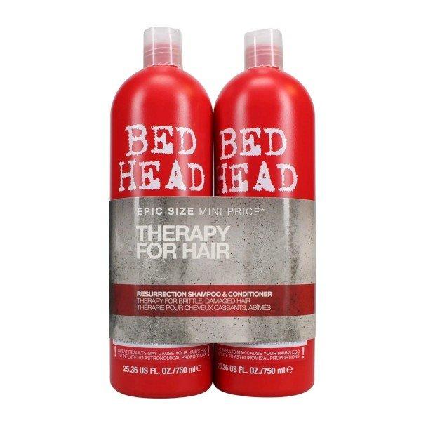 Tigi Kozmetikai készlet gyenge és törékeny hajra Bed Head Resurrection