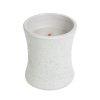 WoodWick Gyertya kermia dekoratv vza Wood Smoke 133,2 g