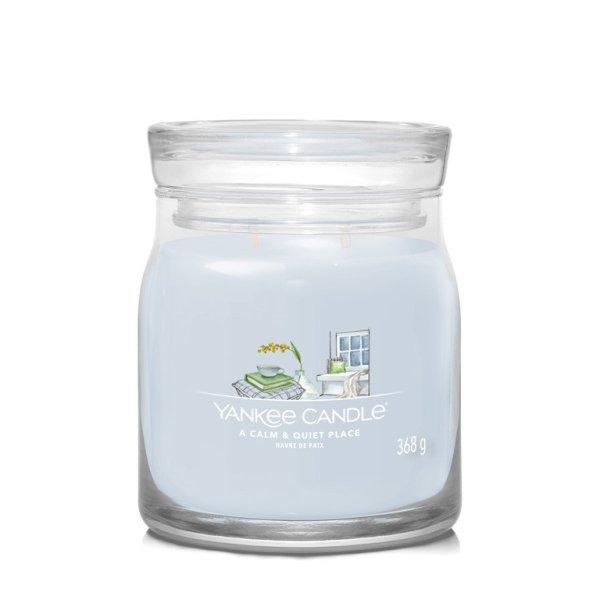 Yankee Candle Illatgyertya Signature A Calm & Quiet Place 368 g közepes