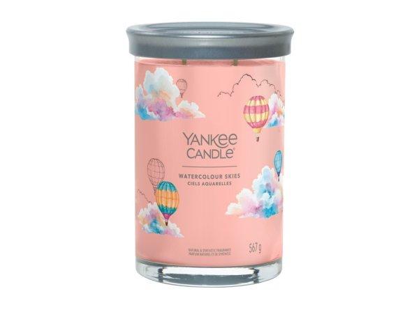 Yankee Candle Illatgyertya Signature tumbler Watercolour Skies 567 g - nagy