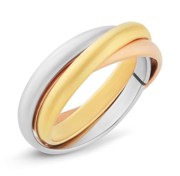 Troli Acél tricolor gyűrű KRS-247 54 mm