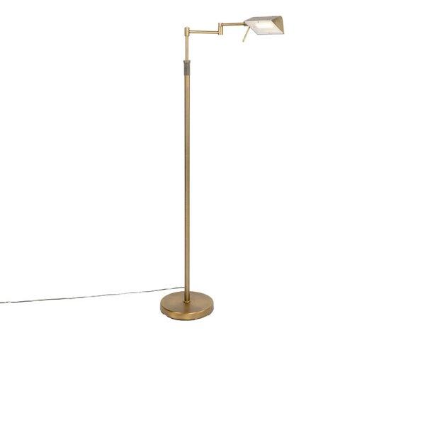 Design állólámpa bronz, LED-del és érintős dimmerrel - Notia