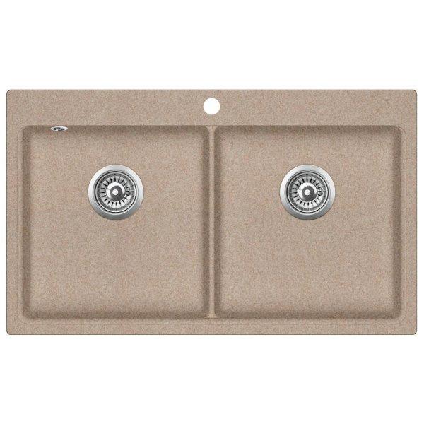EVIDO QUADRO 9 Gránit Mosogató Medence Avena