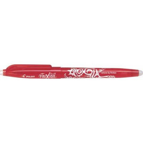 Rollertoll, 0,25 mm, törölhető, kupakos, PILOT "Frixion Ball",
piros