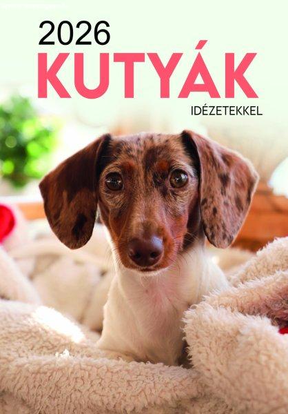 2026 Naptár: Kutyák