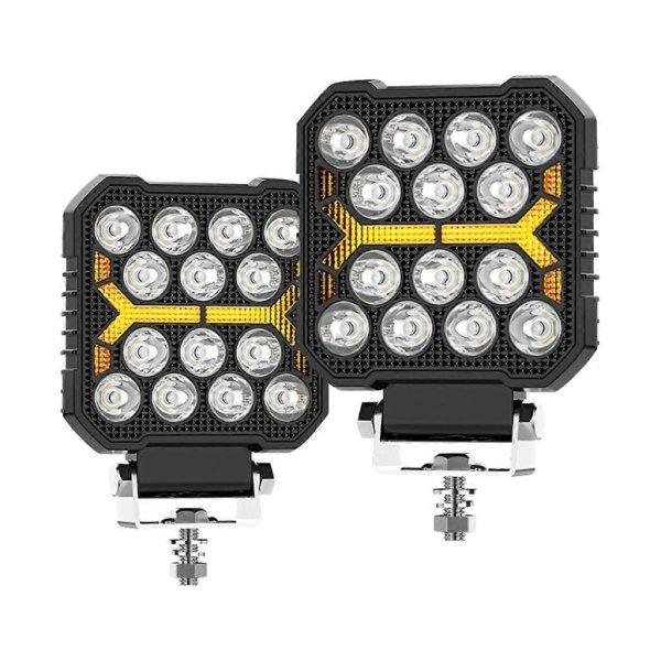 "E" Jeles LED-es Munkalámpa – Index funkcióval 12–48V 20W