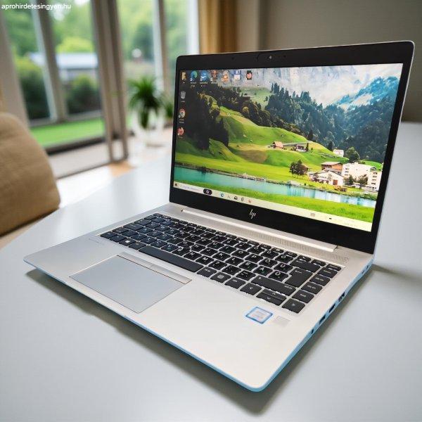 Kimagasló HP EliteBook 840 G5 I5-8350U/16GB DDR4/256SSD/14/FHD Laptop