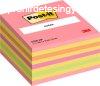 ntapad jegyzettmb, 76x76 mm, 450 lap, 3M POSTIT, lollipop