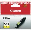 CLI-551Y Tintapatron Pixma iP7250, MG5450 nyomtatkhoz, CANO