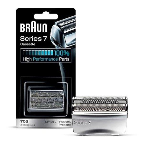 Braun Series 7 70S eredeti pótalkatrész – elektromos borotva szett
(borotvafej és fólia), férfiaknak, kompatibilis Braun Series 7 modellekkel