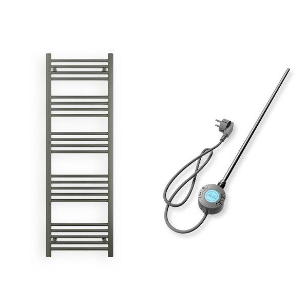 Törölközőszárító radiátor elektromos fűtőpatronnal 50 x 150 cm - Nero
Italia S-600W (szürke)