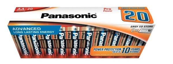 Panasonic Pro Power LR06,AA alkáli ceruza elem Box/20