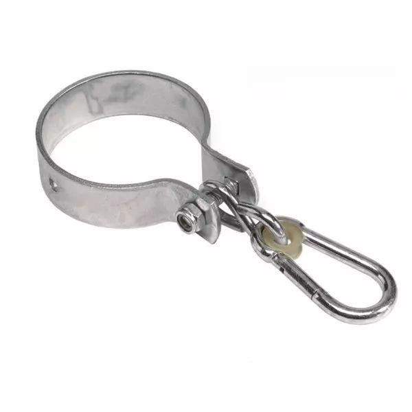 Kerek hintacsukló átm:100mm , csavar átm:3mm galvanizált (H02)