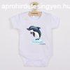 Baba body nyomtatssal New Baby Dolphin- rvid ujj