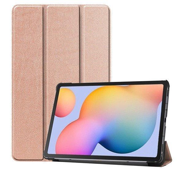 Tok álló, bőr hatású (FLIP, oldalra nyíló, TRIFOLD, asztali tartó)
ROZÉARANY Samsung Galaxy Tab S6 Lite 10.4 WIFI (SM-P610) 2020, Samsung Galaxy
Tab S6 Lite 10.4 LTE (SM-P615) 2020, Samsung Galaxy Tab S6 Lite 10.4 WIFI
(SM-P613) 2022, Samsung Gala
