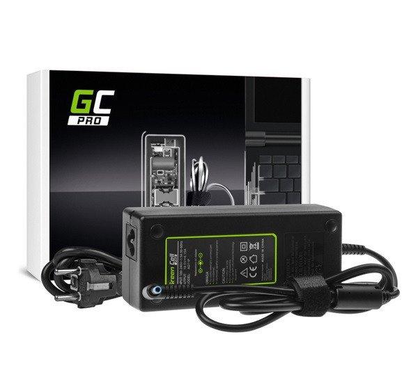 GREEN CELL PRO töltő és AC adapter (19.5V/6.15A, 120W, DC csatlakozó
(4.5-3.0mm) HP Omen 15-5000 17-W HP Env) FEKETE