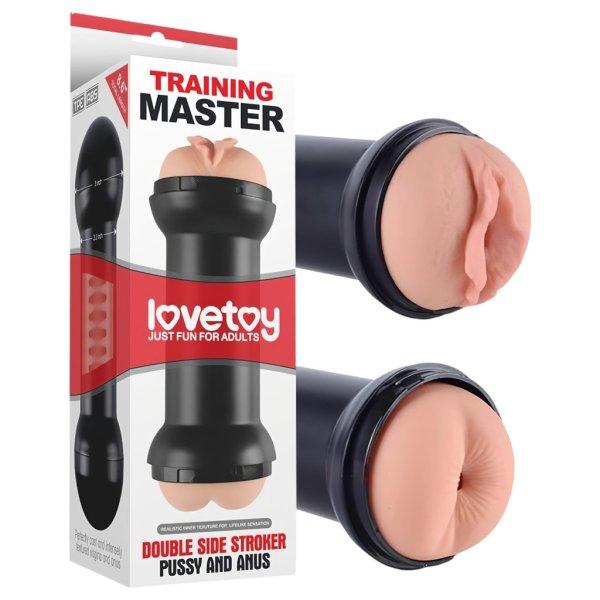 Lovetoy - punci és popsi maszturbátor (natúr)