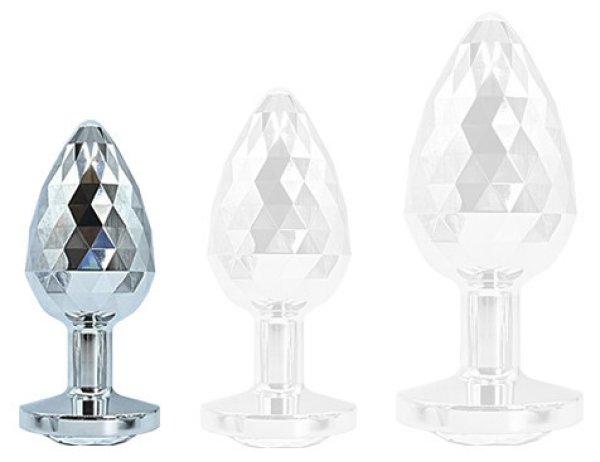 Plug Ikonik Diamond S – prémium anális izgató, 6 cm