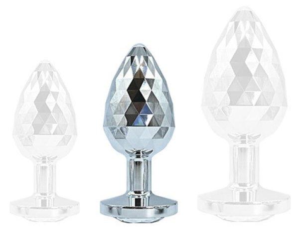 Plug Ikonik Diamond M – prémium anális kényeztető 7 cm