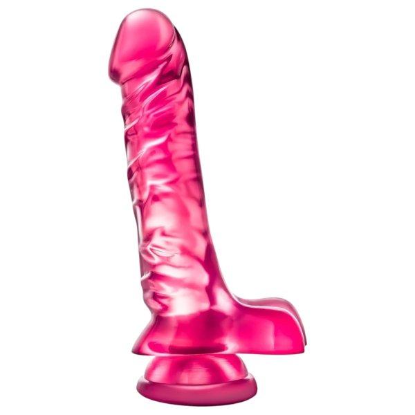 B Yours - herés dildó - 20cm (pink)