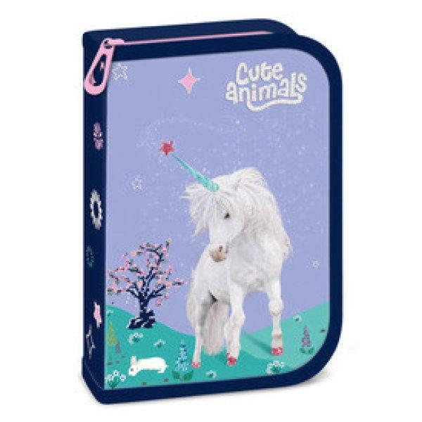 Töltött tolltartó Cute Animals Unicorn
