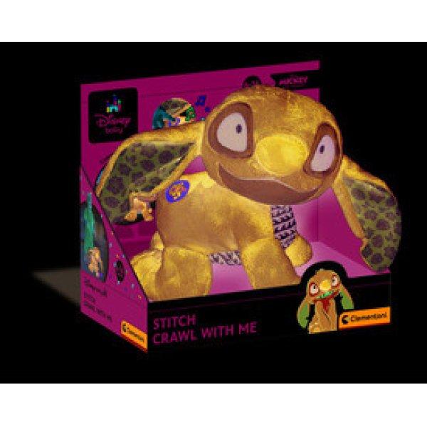 Baby Clementoni Stitch mászó plüssfigura