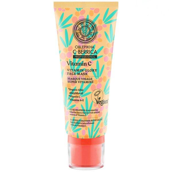 Natura Siberica Vitaminos arcmaszk C Vitamin (Vitamin Glory Face Mask) 100 ml