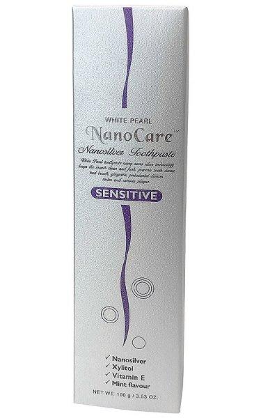 VitalCare Fogkrém érzékeny fogakra (White Pearl Nano Care Silver Sensitive
Toothpaste) 100 g