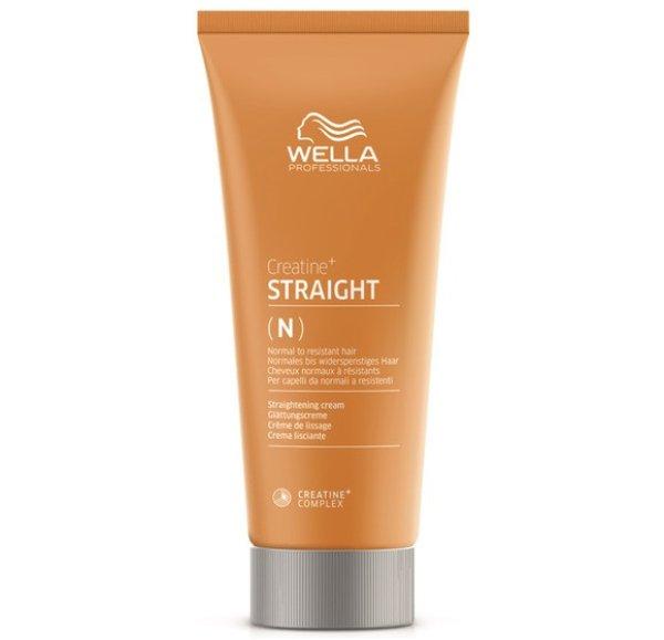 Wella Professionals Hajegyenesítő krém festett és érzékeny hajra Creatine+
Straight N (Straightening Cream) 200 ml