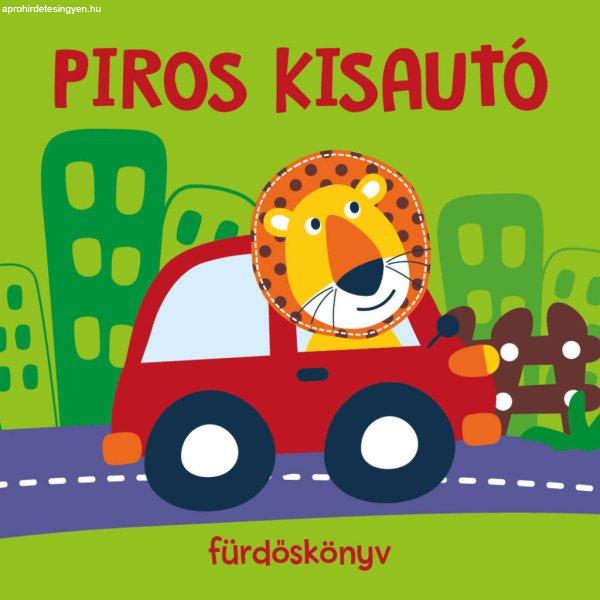Piros kisautó - fürdőskönyv játékkal 