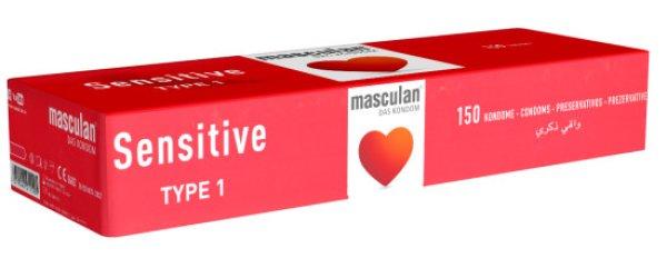 Masculan Sensitive 150pcs