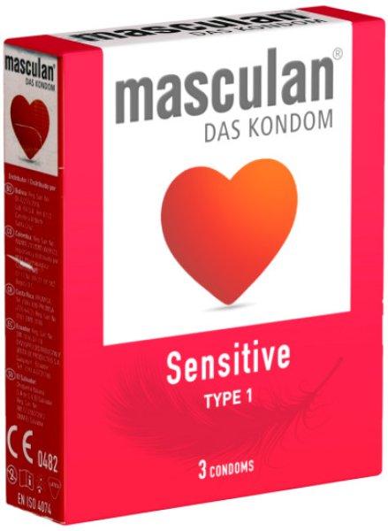 Masculan Sensitive 3pcs