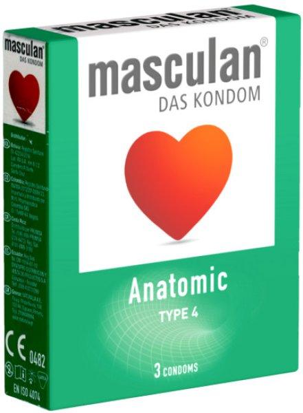 Masculan Anatomic 3pcs