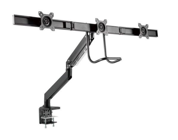 Gembird MA-DA3-03 Desk mounted adjustable monitor arm for 3 monitors
17"-27" Black