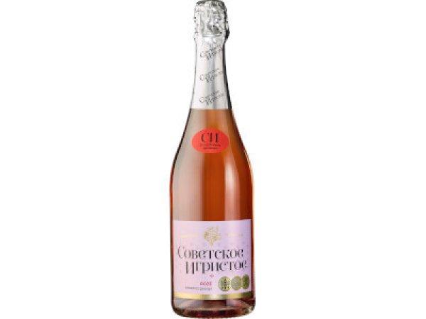 Szovjetszkoje I. 0,75l Rosé félszáraz pezsgő DRS