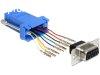 DeLock Adapter Sub-D 9 Pin female > RJ45 female assembly 