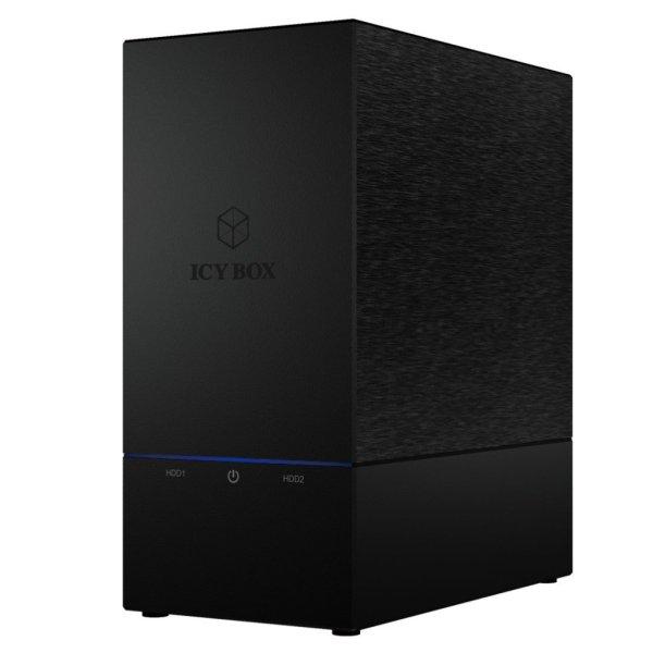 Raidsonic IcyBox IB-RD3621-U3 RAID enclosure for 2x HDD with USB 3.0 Type-A
interface and fan