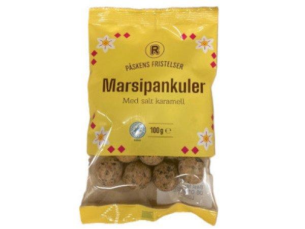 Schluckwerder Marcipán golyó 100g Sós Karamellás