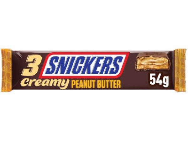Snickers 54,75g Smooth Peanut trio