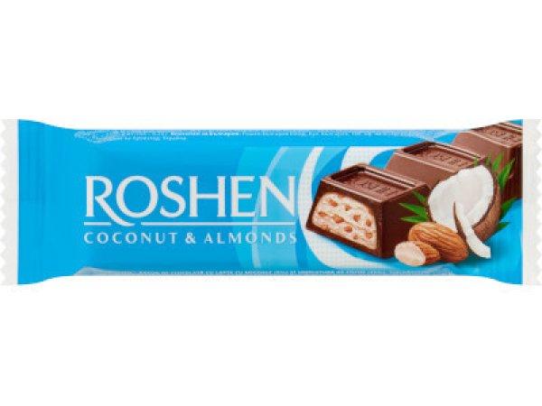 Roshen szelet 29g Kókuszos-mandulás tej