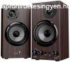 Genius SP-HF520BT Bluetooth Speaker Dark Wood