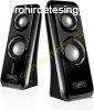 Sweex SP300 2.0 Speaker Set Arena Black/Silver