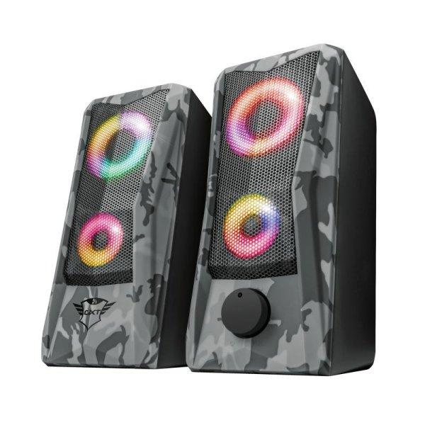 Trust GXT 606 Javv RGB-Illuminated 2.0 Speaker Set Grey