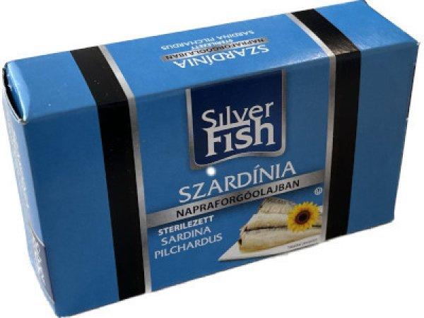Silverfish szardínia 125g Napraforgóolajban