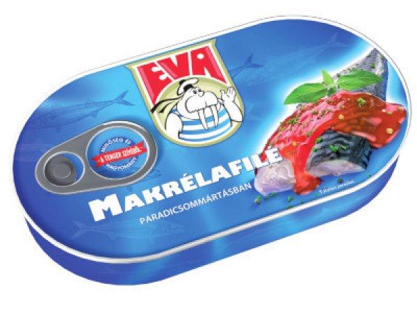 EVA makrélafilé 170g Paradicsommártásban
