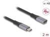 DeLock USB 40Gbps Extension Cable USB Type-C male to female 
