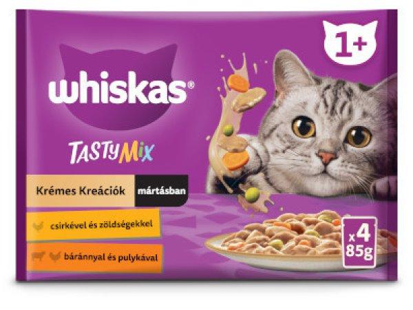 Whiskas Cat alutasakos 4*85g Krémes Kreációk szószban