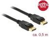 DeLock Displayport 1.2 male > Displayport male 4K 60 Hz 0